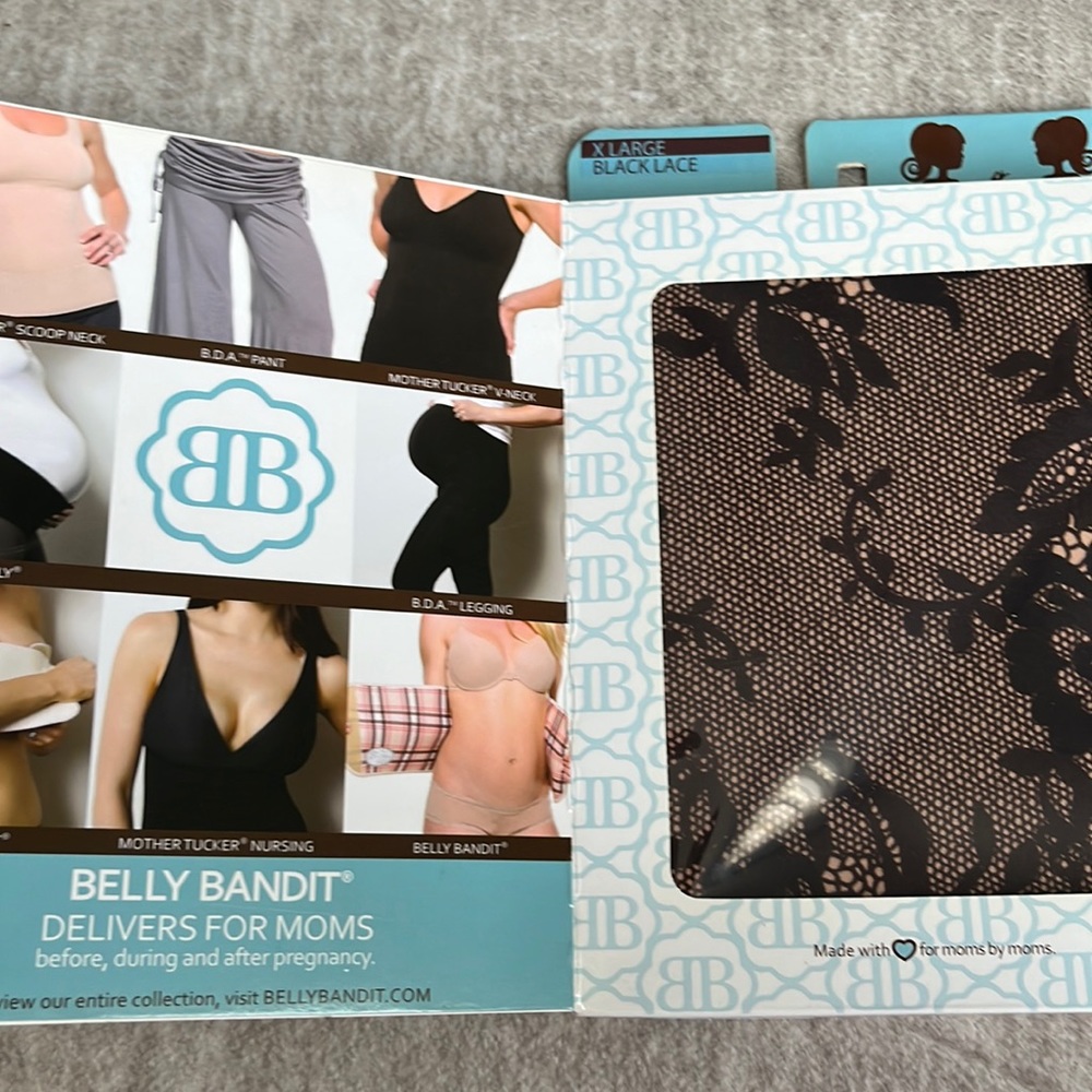 Belly Bandit Black Lace Shapewear